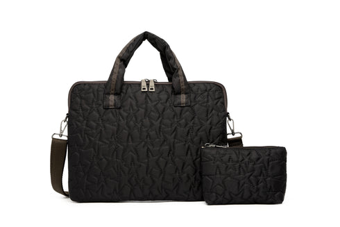 【雑誌掲載】星柄PC ハンドバッグポーチセット 12-1007